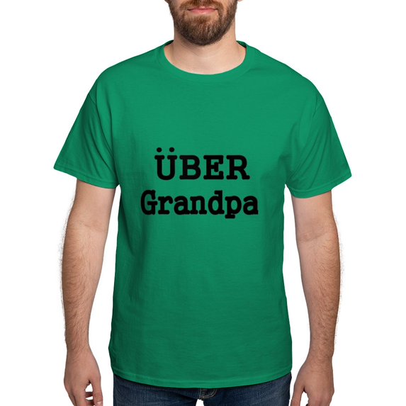 CafePress - UBER Grandpa T Shirt - Men's Classic Graphic Cotton T-Shirt