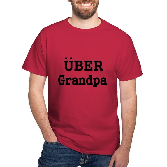CafePress - UBER Grandpa T Shirt - Men's Classic Graphic Cotton T-Shirt