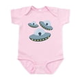 thumbnail image 1 of CafePress - UFO Spacecrafts Body Suit - Baby Light Bodysuit, Size Newborn - 24 Months, 1 of 4