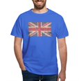 thumbnail image 1 of CafePress - UK Flag Distressed Dark T Shirt - Men's Classic Graphic Cotton T-Shirt, 1 of 4