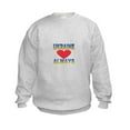 thumbnail image 1 of CafePress - UKRAINE ALWAYS Sweatshirt - Kids Sweatshirt, Youth Crew Neck Sweatshirt, 1 of 4