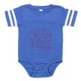 thumbnail image 1 of CafePress - UNICORN KISSES And MERMAID WISHES Baby Football Bo - Cute Infant Baby Football Bodysuit, 1 of 3