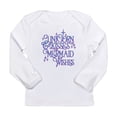 thumbnail image 1 of CafePress - UNICORN KISSES And MERMAID WISHES Long Sleeve T Sh - Long Sleeve Infant T-Shirt, 1 of 2