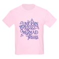 thumbnail image 1 of CafePress - UNICORN KISSES And MERMAID WISHES T Shirt - Light T-Shirt Kids XS-XL, 1 of 4