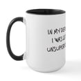 thumbnail image 1 of CafePress - UNSUPERVISED Large Mug - 15 oz Ceramic Large White Novelty Mug, 1 of 4