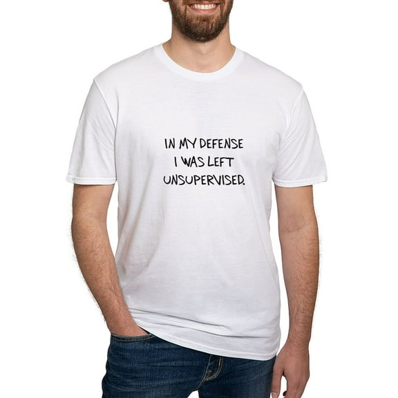 CafePress - UNSUPERVISED T Shirt - Fitted T-Shirt, Vintage Fit Soft Cotton Tee