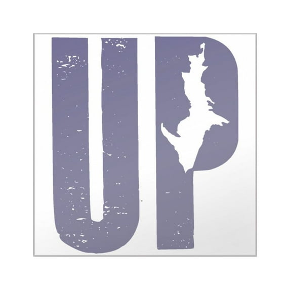 CafePress - UP Michigan Sticker - Square Sticker 3" x 3"