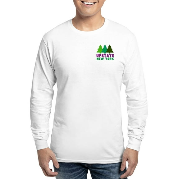 CafePress - UPSTATE NEW YORK Long Sleeve T Shirt - Unisex Cotton Long Sleeve T-Shirt
