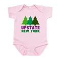 thumbnail image 1 of CafePress - UPSTATE NEW YORK (PINE TREES) Infant Bodysuit - Baby Light Bodysuit, Size Newborn - 24 Months, 1 of 4