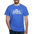 thumbnail image 1 of CafePress - US Navy Combat Veteran Dark T Shirt - Men's Classic Graphic Cotton T-Shirt, 1 of 4