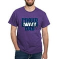 thumbnail image 1 of CafePress - US Navy Proud Navy Dad Dark T Shirt - Men's Classic Graphic Cotton T-Shirt, 1 of 4