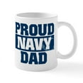 thumbnail image 1 of CafePress - US Navy Proud Navy Dad Mug - 11 oz Ceramic Mug - Novelty Coffee Tea Cup, 1 of 4
