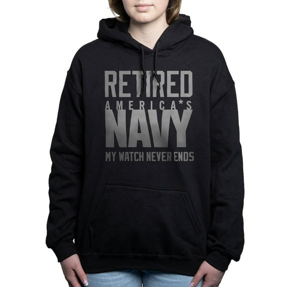 CafePress - US Navy Retired Not Deco - Pullover Hoodie, Classic & Comfortable Hooded Sweatshirt