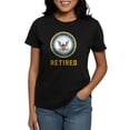 thumbnail image 1 of CafePress - US Navy Retired Women's Dark T Shirt - Women's Traditional Fit Dark T-Shirt, 1 of 4