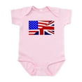 thumbnail image 1 of CafePress - USA And UK Flags Body Suit - Baby Light Bodysuit, Size Newborn - 24 Months, 1 of 4