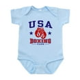 thumbnail image 1 of CafePress - USA Boxing Infant Bodysuit - Baby Light Bodysuit, Size Newborn - 24 Months, 1 of 4