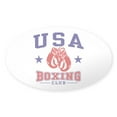thumbnail image 1 of CafePress - USA Boxing - Sticker (Oval), 1 of 1