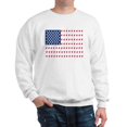 thumbnail image 1 of CafePress - USA Dog Flag Jumper - Crew Neck Sweatshirt, 1 of 4