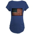 thumbnail image 1 of CafePress - USA Flag Grunge Maternity T Shirt - Maternity Dark T-Shirt, 1 of 3