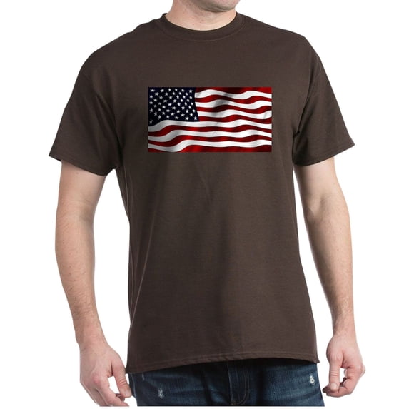 CafePress - USA Flag T Shirt - Men's Classic Graphic Cotton T-Shirt