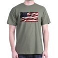 thumbnail image 1 of CafePress - USA Flag T Shirt - Men's Classic Graphic Cotton T-Shirt, 1 of 4