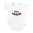 thumbnail image 1 of CafePress - USA Infant Bodysuit - Baby Light Bodysuit, Size Newborn - 24 Months, 1 of 4
