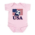 thumbnail image 1 of CafePress - USA Soccer Infant Bodysuit - Baby Light Bodysuit, Size Newborn - 24 Months, 1 of 4