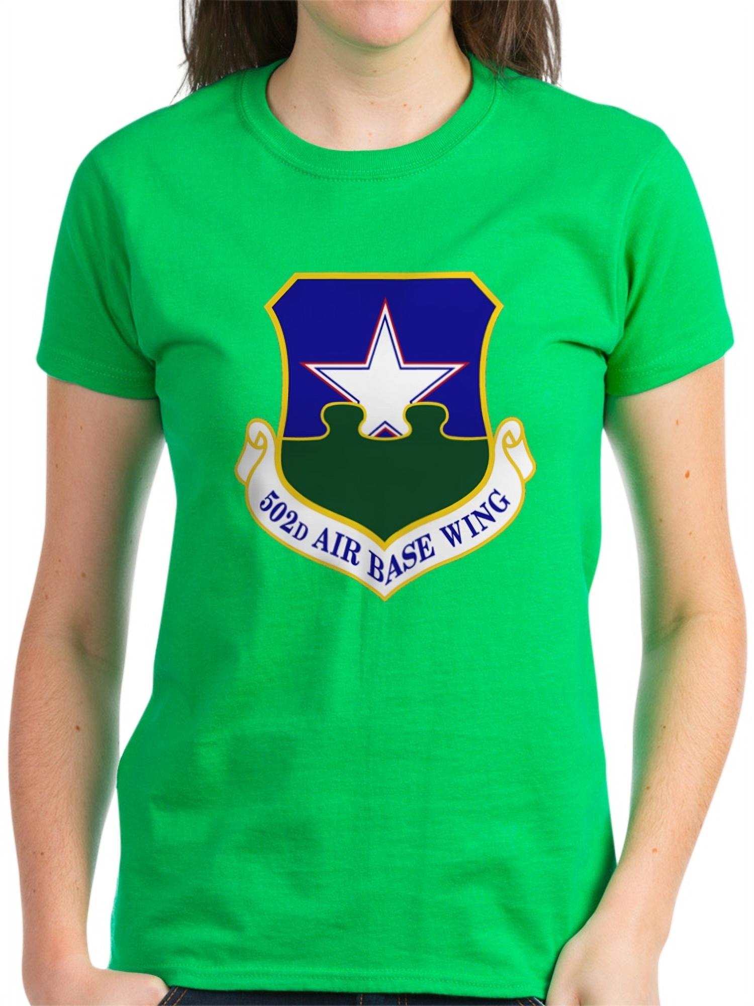 CafePress USAF 502D Air Base Wing Women's Dark TShirt