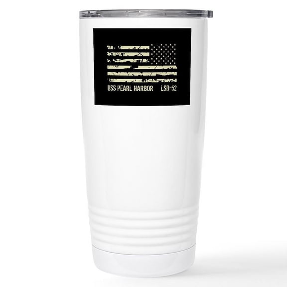 CafePress - USS Pearl Harbor 16 Oz Stainless Steel Travel Mug - Insulated Stainless Steel Travel Tumbler 20 oz.