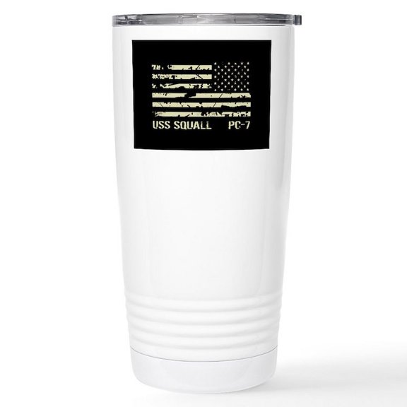 CafePress - USS Squall 16 Oz Stainless Steel Travel Mug - Insulated Stainless Steel Travel Tumbler 20 oz.