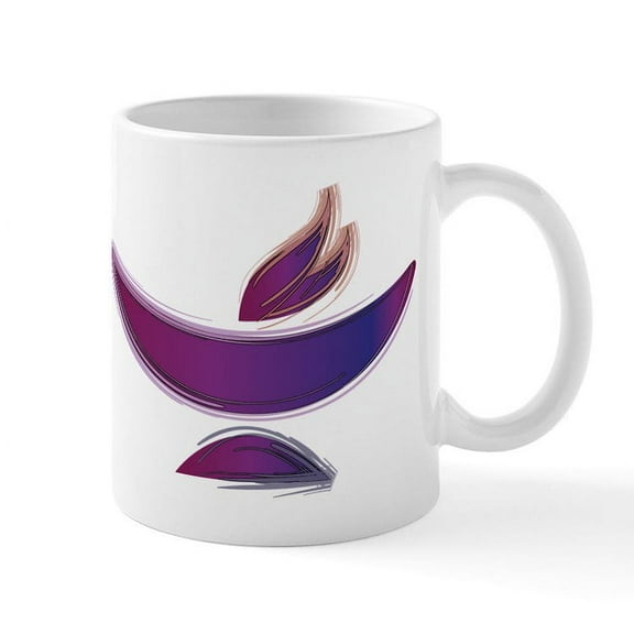 CafePress - UU Painted Chalice Mug - 11 oz Ceramic Mug - Novelty Coffee Tea Cup