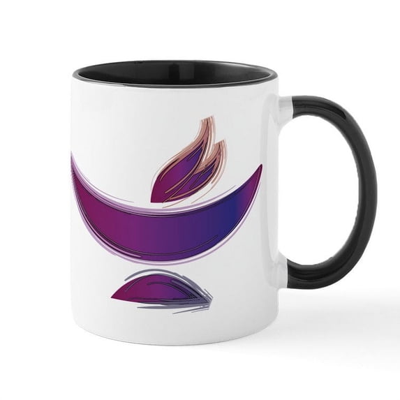 CafePress - UU Painted Chalice Mug - 11 oz Ceramic Mug - Novelty Coffee Tea Cup