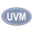 thumbnail image 1 of CafePress - UVM Oval Sticker - Sticker (Oval), 1 of 1