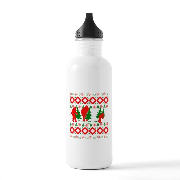 CafePress - Ugly Bigfoot Tracker Stainless Water Bottle 1 - Stainless Steel Water Bottle, Sports Bottle, 1.0L