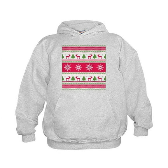 CafePress - Ugly Christmas Sweater Hoodie - Kids Hooded Sweatshirt, Classic Hoodie