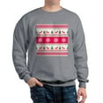 thumbnail image 1 of CafePress - Ugly Christmas Sweater Sweatshirt - Crew Neck Sweatshirt, 1 of 4