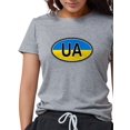 thumbnail image 1 of CafePress - Ukrain_Stick_Text Trans Women's Deluxe T Shirt - Womens Tri-blend T-Shirt, 1 of 1