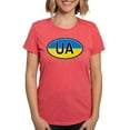 thumbnail image 1 of CafePress - Ukrain_Stick_Text Trans Women's Deluxe T Shirt - Womens Tri-blend T-Shirt, 1 of 4