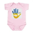 thumbnail image 1 of CafePress - Ukraine Body Suit - Baby Light Bodysuit, Size Newborn - 24 Months, 1 of 4