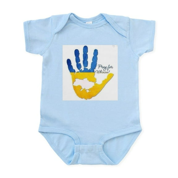 CafePress - Ukraine Body Suit - Baby Light Bodysuit, Size Newborn - 24 Months