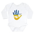 thumbnail image 1 of CafePress - Ukraine Body Suit - Long Sleeve Cotton Baby Bodysuit, 1 of 4