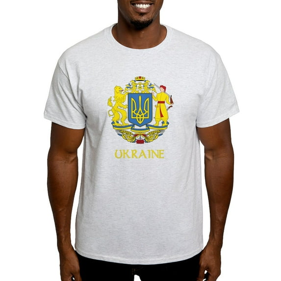 CafePress - Ukraine Coat Of Arms Dark T Shirt - Men's Classic Graphic T-Shirt