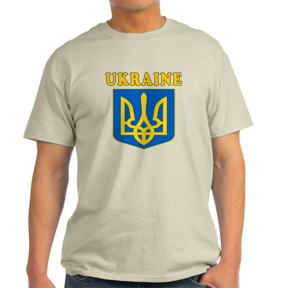 CafePress - Ukraine Coat Of Arms Designs Light T Shirt - Men's Classic Graphic T-Shirt