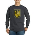thumbnail image 1 of CafePress - Ukraine Coat Of Arms Long Sleeve T Shirt - Long Sleeve Dark T-Shirt, 1 of 4