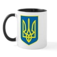 thumbnail image 1 of CafePress - Ukraine Coat Of Arms Mug - 11 oz Ceramic Mug - Novelty Coffee Tea Cup, 1 of 3