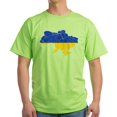 thumbnail image 1 of CafePress - Ukraine Flag And Map Light T Shirt - Light T-Shirt - CP, 1 of 4