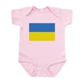 thumbnail image 1 of CafePress - Ukraine Flag Body Suit - Baby Light Bodysuit, Size Newborn - 24 Months, 1 of 4