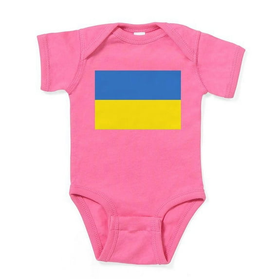 CafePress - Ukraine Flag Body Suit - Cute Infant Bodysuit Baby Romper - Size Newborn - 24 Months