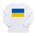 thumbnail image 1 of CafePress - Ukraine Flag Long Sleeve T Shirt - Long Sleeve Infant T-Shirt, 1 of 2