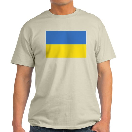 CafePress - Ukraine Flag Men's Value T Shirt - Men's Classic Cotton T-Shirts